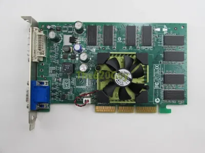 0U0842 - Dell Nvidia Quadro FX500 128MB DVI VGA Graphics Card