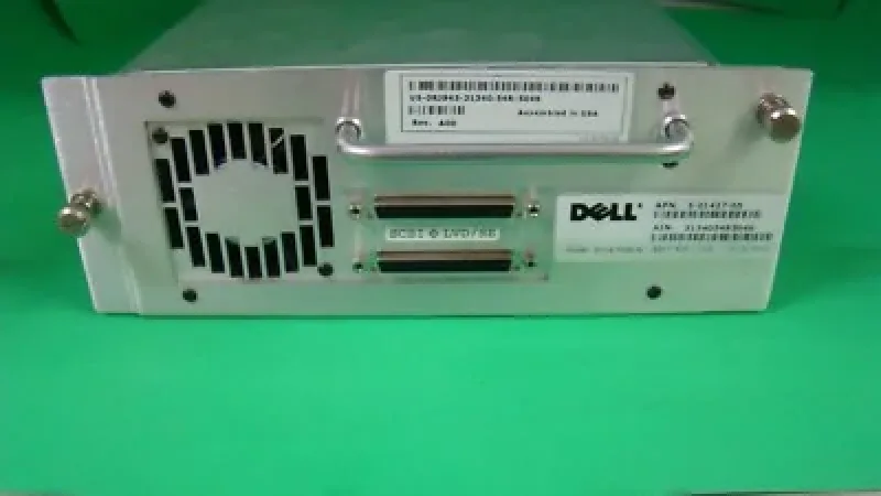 0U1847 - Dell 160/320GB SDLT SCSI LVD External Tape Drive