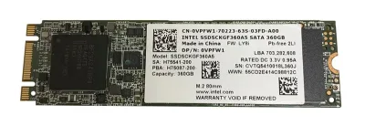 0VPFW1 - Dell 360GB Multi-Level Cell (MLC) SATA 6Gb/s M.2 2280 Solid State Drive