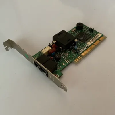 0WH625 - Dell Conexant 2-port 56k High Profile PCI Fax / Modem Card
