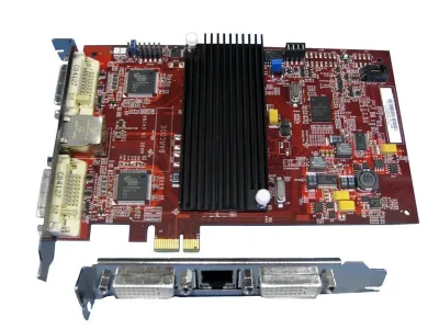 0WHKJK - Dell PCI-E Dual DVI Graphics Card with Remote Host Access
