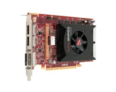 0WJ2JT - Dell AMD FirePro W5000 2.5GB GDDR5 PCI-Express 3 x16 2xDisplayPort DVI Full Height Video Card