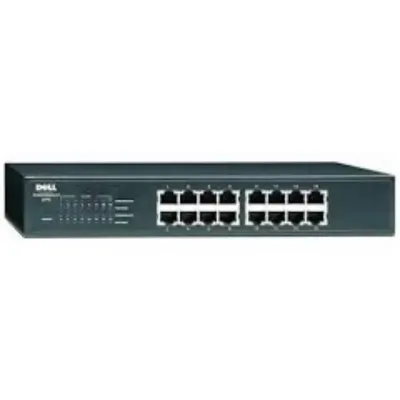 0WJ568 - Dell PowerConnect 2216 16 x Ports 10/100Base-T Fast Ethernet Switch