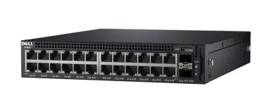 0X1026 - Dell Networking X-Series X1026 24 x Ports 10/100/1000Base-T + 2 x Gigabit SFP Managed Rack-Mountable Gigabit Ethernet Switch