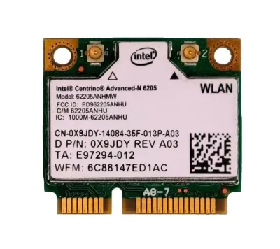0X9JDY - Dell WiFi Link 6205 Wireless-N Half Mini-Card