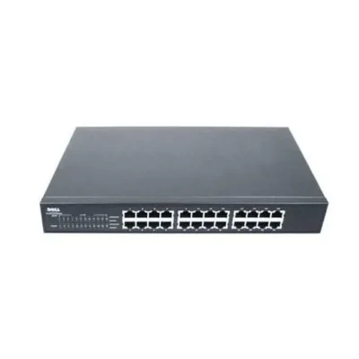 0XJ022 - Dell PowerConnect 2224 24 x Ports 10/100Base-X Fast Ethernet Network Switch