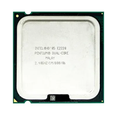 0XR814 - Dell 2.40GHz 800MHz FSB 1MB L2 Cache Intel Pentium E2220 Dual Core Processor