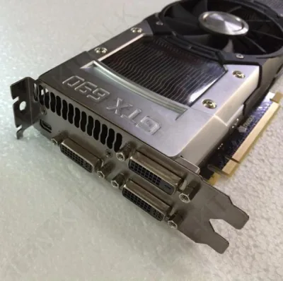 0XW75K - Dell Nvidia GeForce GTX 690 4GB Dual Height 2x DVI Video Graphics Card
