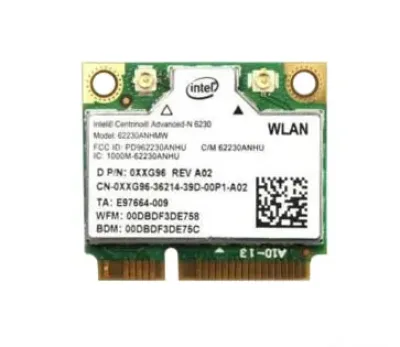 0XXG96 - Dell Intel 6230 270 MB/s IEEE 802.11 a/b/g/n PCI Wireless LAN Card for Latitude E4310