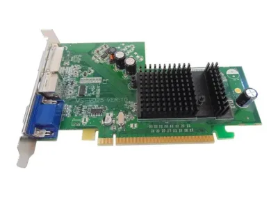0Y8365 - Dell ATI Radeon X300SE 128MB DDR 64-Bit DVI / VGA PCI-Express x16 Video Graphics Card