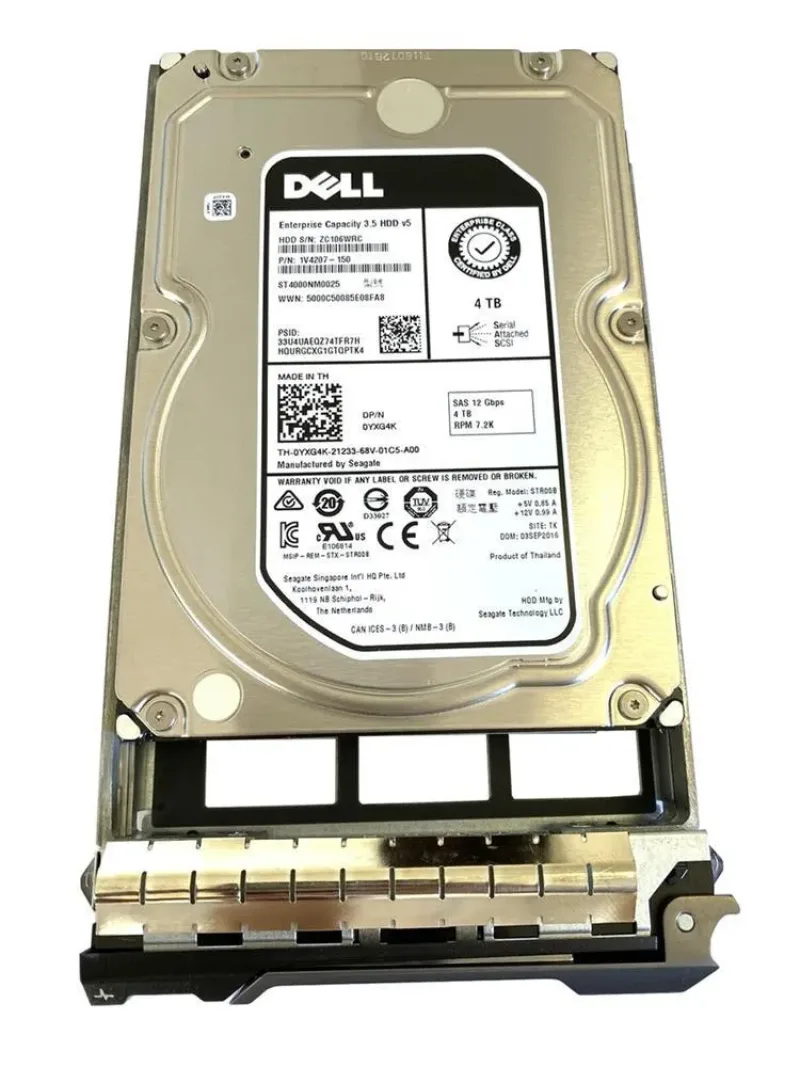 0YH3T9 - Dell 4TB 7200RPM SATA 6Gb/s 3.5-inch Hard Drive