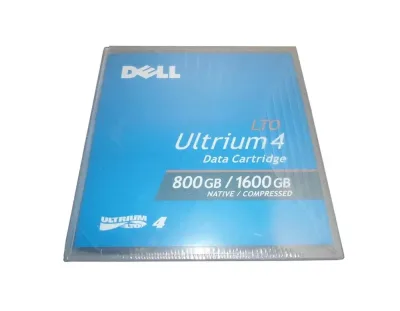 0YN156 - Dell 800GB(Native) / 1.6TB(Compressed) LTO Ultrium 4 1/2-inch Tape Media Cartridge