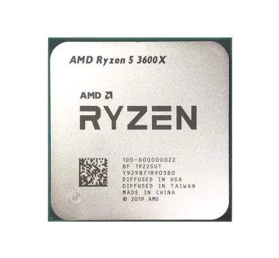 100-100000022BOX AMD 100-100000022BOX Ryzen 5 3600X Six-Core 3.8GHz Socket AM4