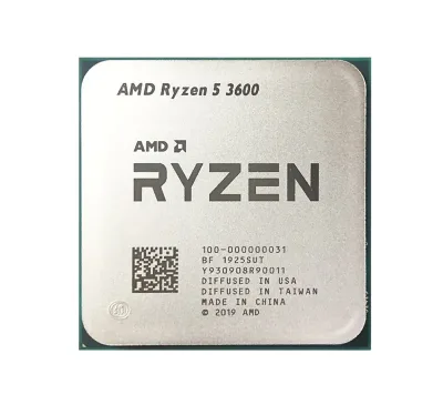 100-100000031BOX AMD 100-100000031BOX Ryzen 5 3600 Six-Core 3.6GHz Socket AM4