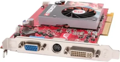 100-437510 - ATI Radeon X1600Pro 512MB 128-Bit DVI/ VGA/ HDTV-out/ AGP 8x Video Graphics Card
