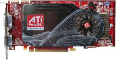 100-505511 - ATI Tech ATI FireGL V5600 512MB PCI Express x16 Dual DVI Video Graphics Card