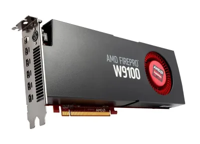 100-505977 - AMD FirePro W9100 Graphic Card 16GB GDDR5 PCI Express 3.0 x16 Full-length/Full-height Dual Slot Space Required