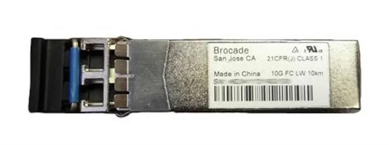 100-652-594 - Brocade 10Gb/s 10GBase-LR Single-Mode Fiber 10km 1310nm Duplex LC Connector SFP+ Transceiver Module