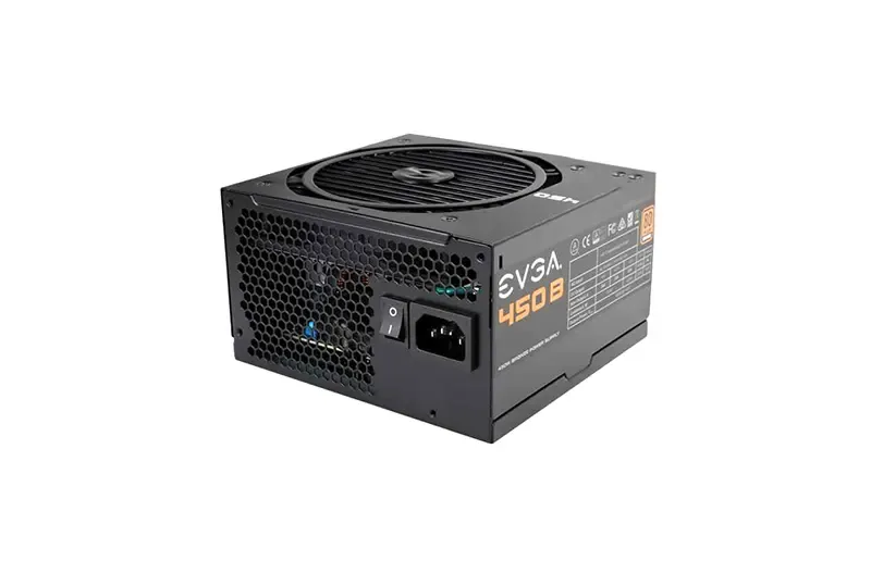 100-B1-0450-K1 - EVGA 450B 450-Watts 85% Efficiency 80 plus Bronze Power Supply