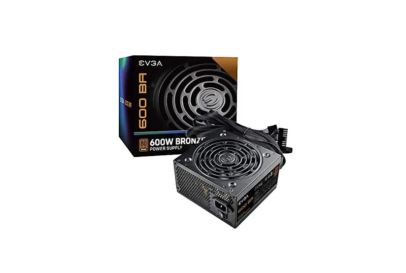 100-BA-0600-K1 - EVGA 600 BA 600-Watts ATX12V/EPS12V 80 Plus Bronze No Power Supply