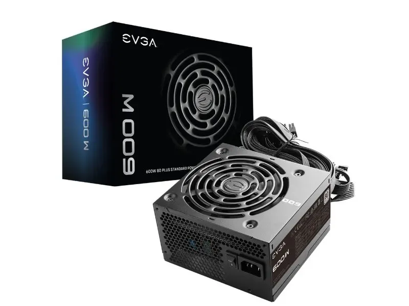 100-W1-0600-K0 - EVGA 600-Watts 80+ PC Power Supply