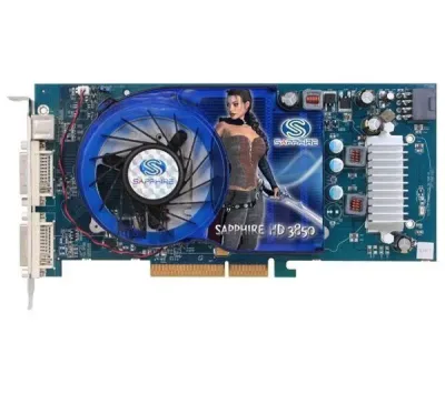 100228L - Sapphire Radeon HD 3850 512MB 256-Bit GDDR3 AGP 4X/8X Dual DVI/ HDTV/ S-Video Out Video Graphics Card