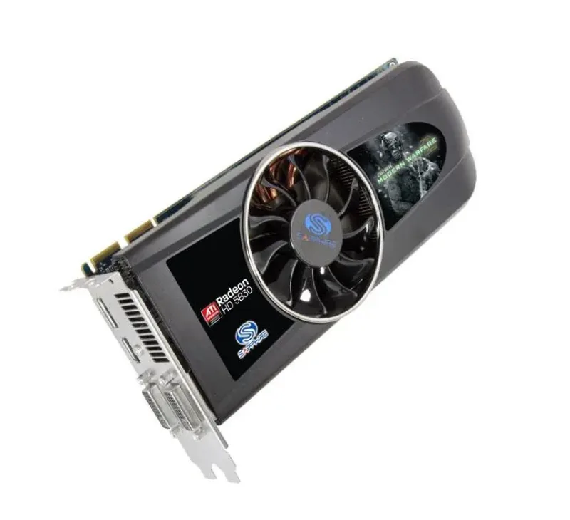 100297SR - Sapphire Radeon HD5830 1GB DDR5 PCI Express 2DVI/HDMI/DisplayPort Video Graphics Card