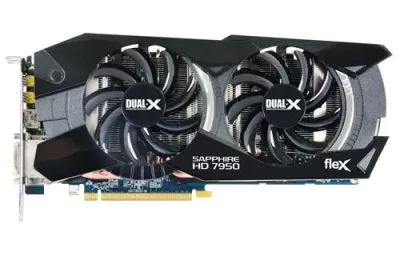 100352FLEX-2 - Sapphire Radeon HD 7950 3GB 384-Bit GDDR5 PCI Express 3.0 x16 HDCP Ready CrossFireX Support Video Graphics Card
