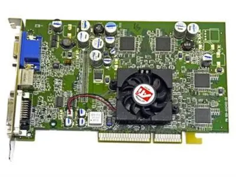 102-A03509-10 - ATI Radeon 9600SE 128MB VGA DVI/ S-Video/ AGP Video Graphics Card
