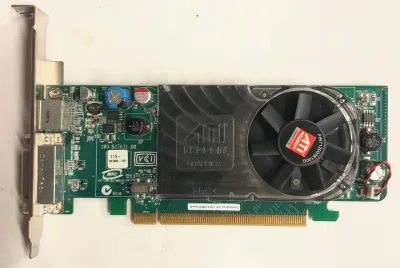 102-B27602 - ATI Tech ATI Radeon HD2400XT Pro 256MB 128-Bit DDR2 PCI Express x16 DMS-59 S-Video/ TV-out Video Graphics Card