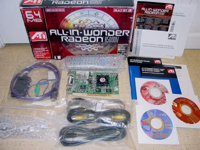 1028480114 - ATI Tech All-In-Wonder 8500dv 64M DDR Video Graphics Card