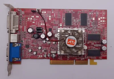 102A1360103 - ATI Tech ATI Radeon 9600 128MB DVI/ ADC/ AGP Video Graphics Card for PowerMac G5