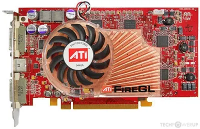 102A3220111 - ATI Fire GL V7100 256MB DVI PCI-Express Video Card