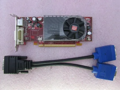 102B2760701 - ATI Tech ATI Radeon HD2400 Pro 256MB DDR2 PCI Express x16 DMS-59 Video Graphics Card