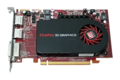 102C0200520 - ATI Tech ATI Firepro V4800 1GB PCI Express x16 2x DisplayPort and DVI Video Graphics Card