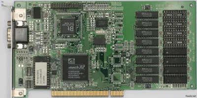 109-19301-00 - ATI Mach32 ISA Video Graphics Card