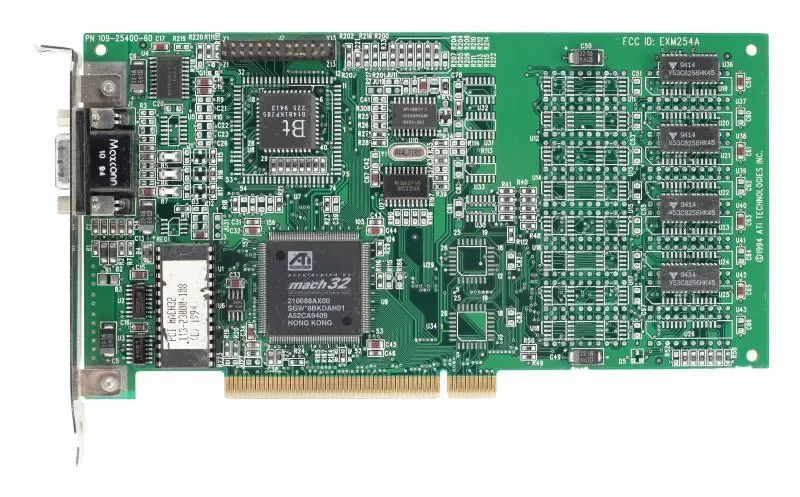 109-19500-50 - ATI Mach32 VLB 1MB Video Graphics Card