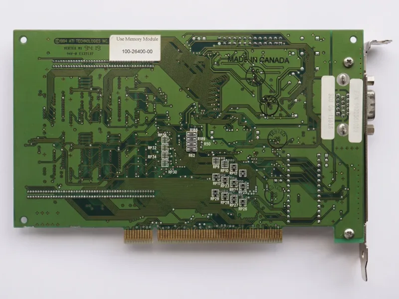 109-33300-10 - ATI Mach 64 8MB PCI Video Graphics Card