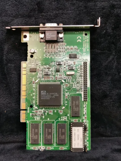 109-34000-00 - ATI Mach 64 2MB PCI VGA Video Graphics Card