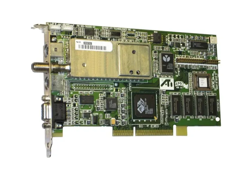 109-50200-01 - ATI Rage Pro 8MB Turbo TV Tuner and AGP Video Graphics Card