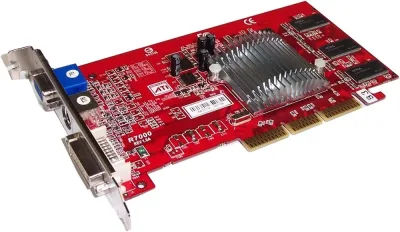 109-70700-01 - ATI Radeon 64MB S-Video/ VGA/ AGP Video Graphics Card
