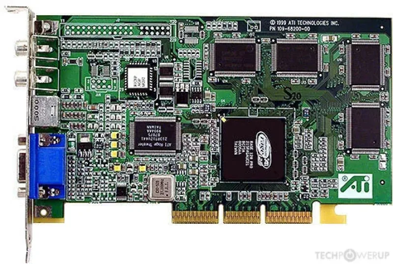 109-81100-00 - ATI Rage128 32MB Proprietary Output AGP Video Graphics Card