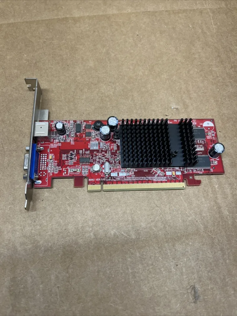 109-A25900-00 - ATI Radeon X300 128MB PCI Express DVI/VGA/TV Outs Video Graphics Card