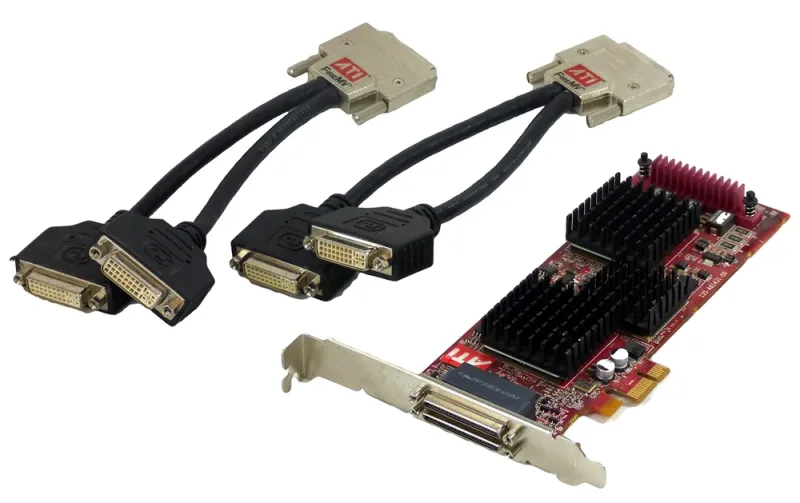 109-B15231-00 - ATI FireMV 2250 256MB PCI Express DVI/ TV-out Low Profile Video Graphics Card