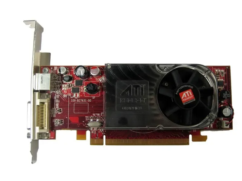 109-B27631-00 - ATI Radeon HD 2400 XT 256MB 128-Bit DDR2 PCI Express x16 DMS-59/ S-Video/ TV-Out Video Graphics Card
