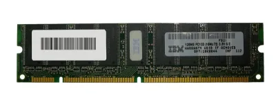 10K0044 - Lenovo 128MB 133MHz PC133 ECC Unbuffered CL3 168-Pin DIMM Memory Module