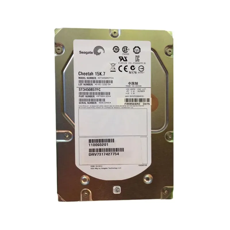 110093201 - StorageTek 450GB 15000RPM Fibre Channel Hard Drive