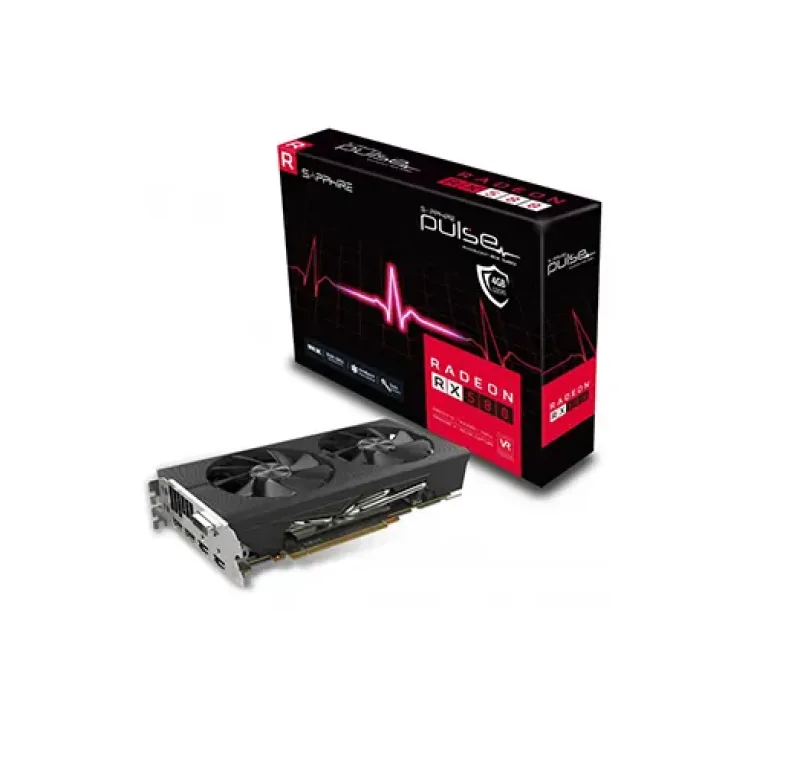 11265-09-20G - Sapphire Pulse Radeon RX 580 4GB GDDR5 Video Graphics Card