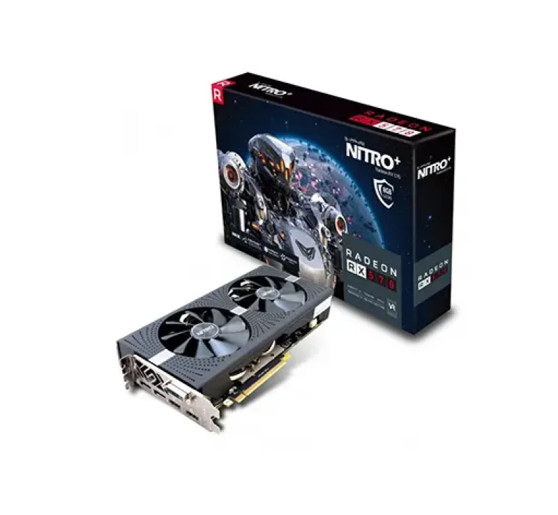 11266-09-20G - Sapphire NITRO+ Radeon RX 570 8GB GDDR5 Video Graphics Card