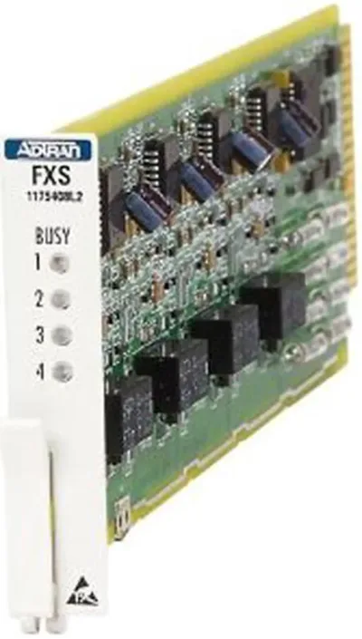 1175408L2 - AdTran Total Access 750/850 Quad FXS Module